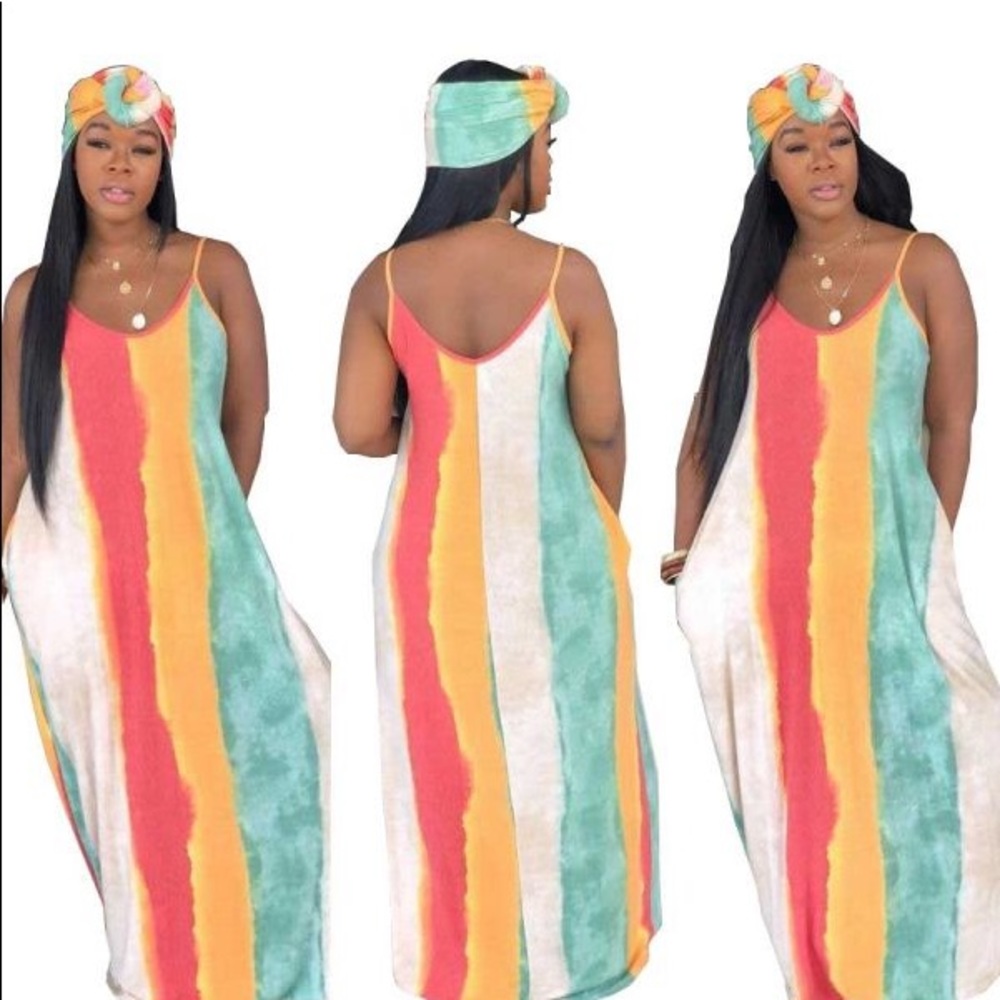 SALE 💕 Super cute Stripe Maxi Dress